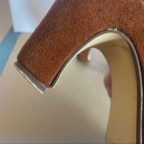 Town Shoes Size 9 Clunky Brown Shoes - Picture 8 of 12